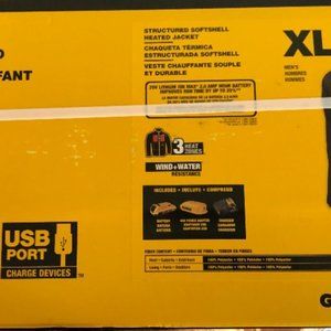 Dewalt Heated Jacket With Charger & Battery 20 Volt